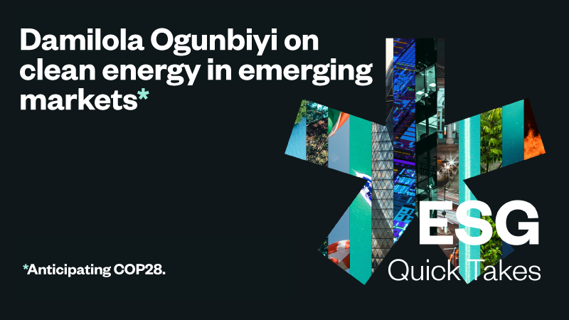 Clean energy in emerging markets
